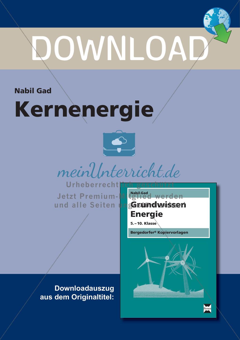 Grundwissen Energie: Kernenergie Preview 1