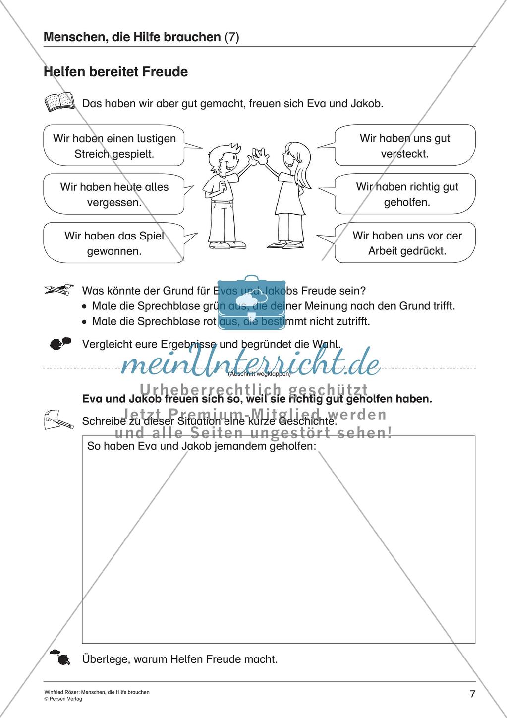 Hilfsbedürftigkeit von Menschen Preview 9