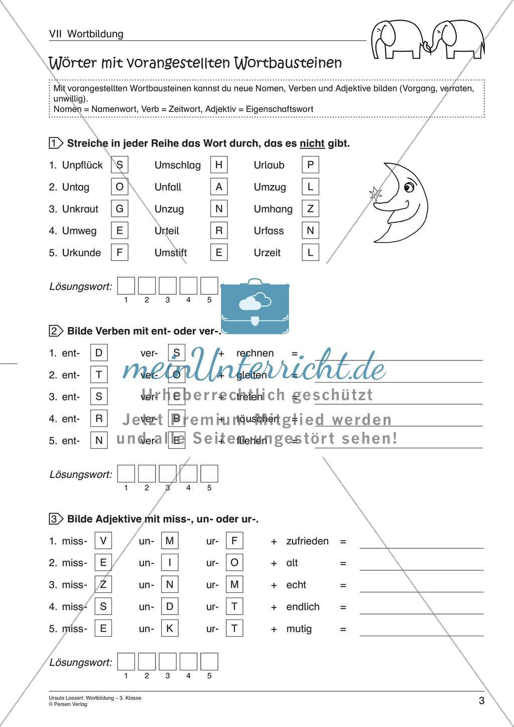 Wortbildung Preview 5
