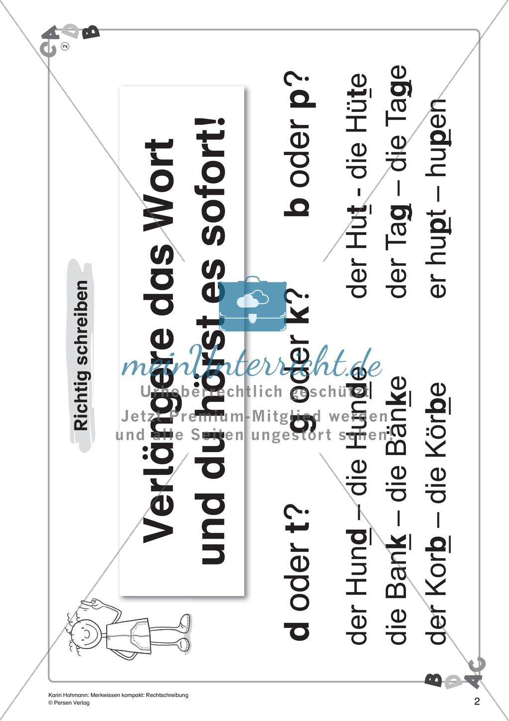 Merkwissen kompakt: Rechtschreibung Preview 4