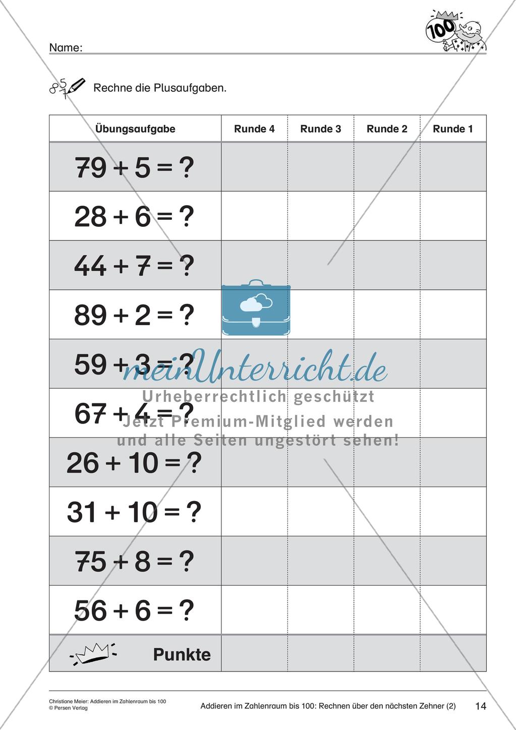 Addition im Zahlenraum bis 100 Preview 16