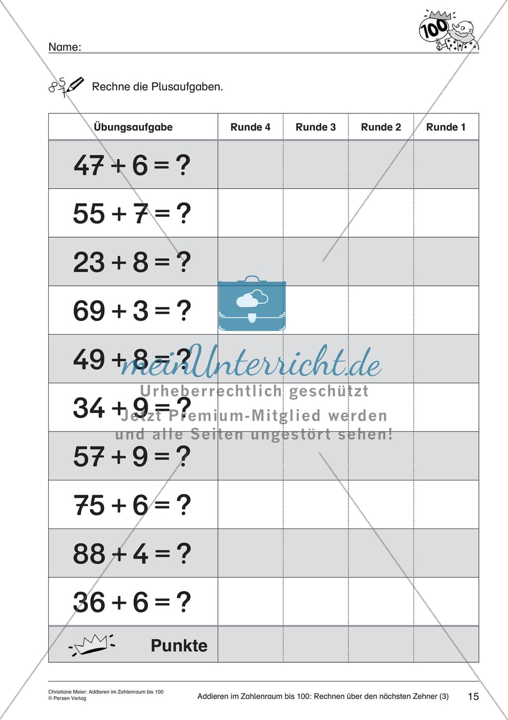 Addition im Zahlenraum bis 100 Preview 17