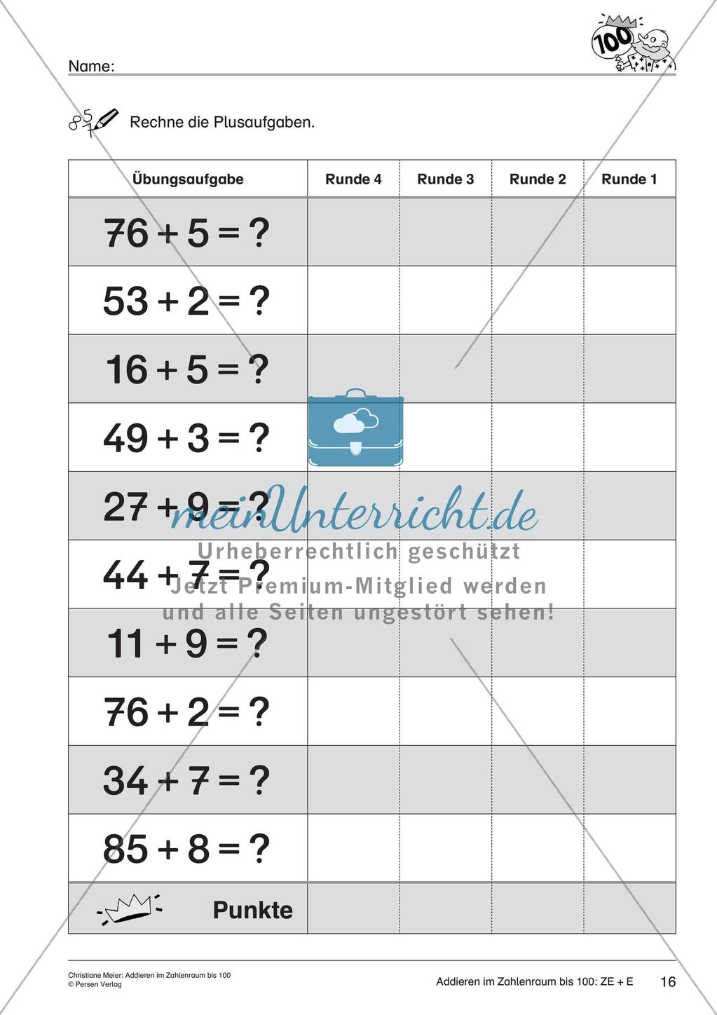 Addition im Zahlenraum bis 100 Preview 18