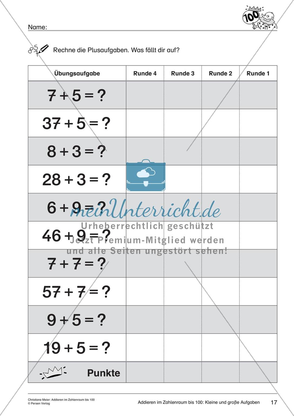 Addition im Zahlenraum bis 100 Preview 19