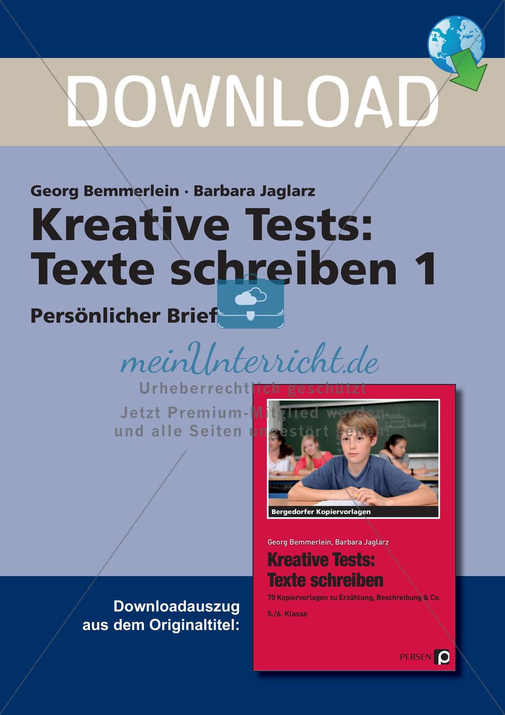 Persönlicher Brief Preview 1