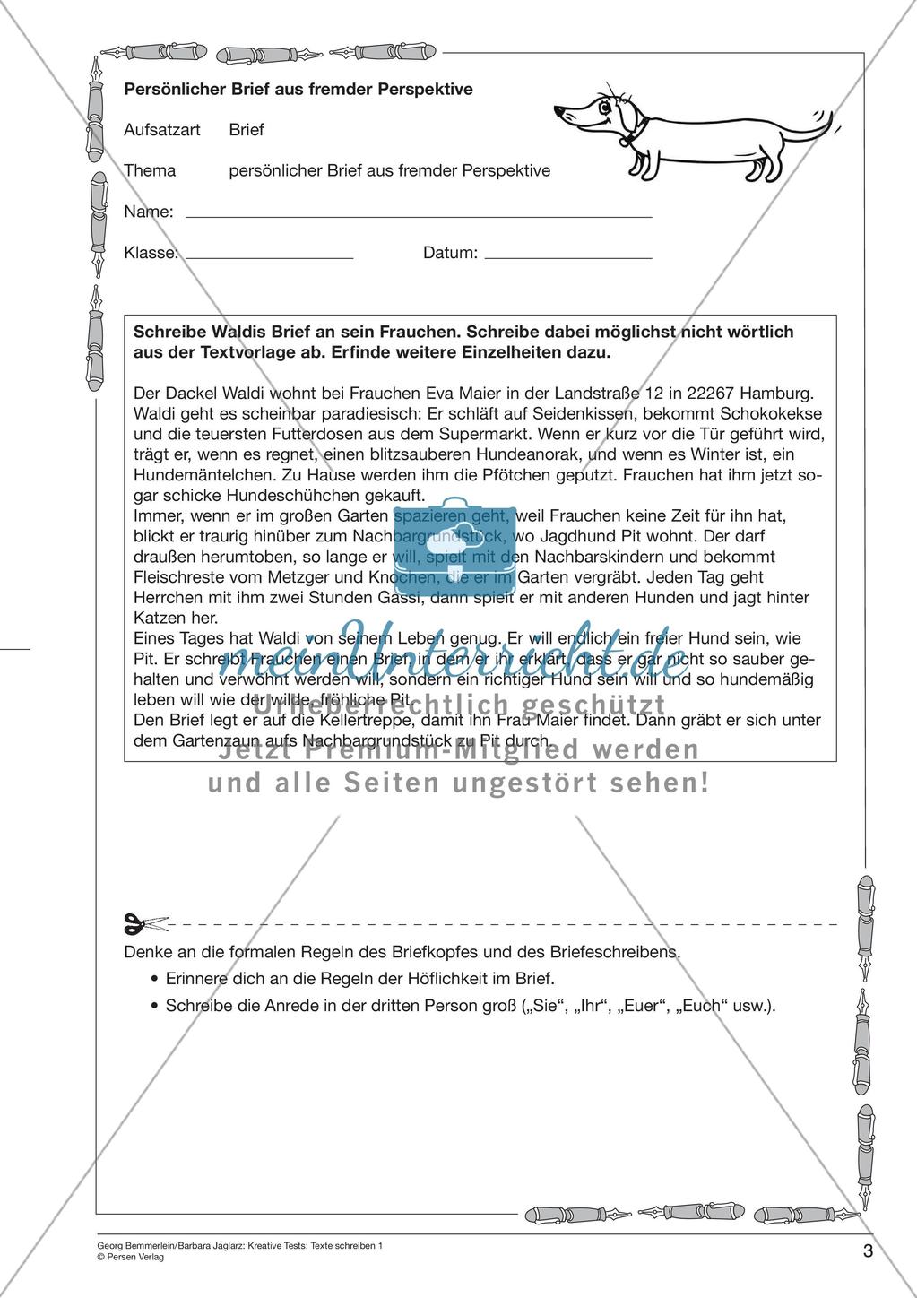 Persönlicher Brief Preview 5