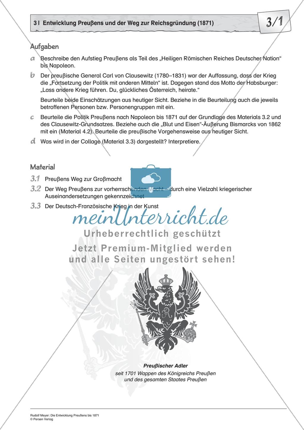 Die Entwicklung Preußens bis 1871 Preview 3