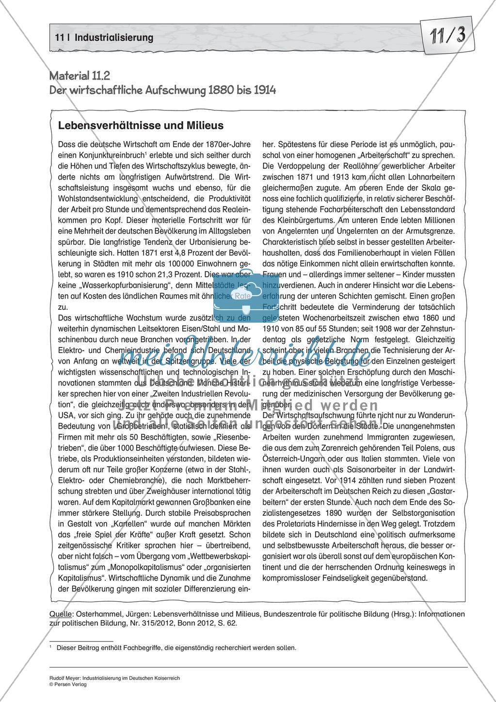 Industrialisierung im Deutschen Kaiserreich Preview 5