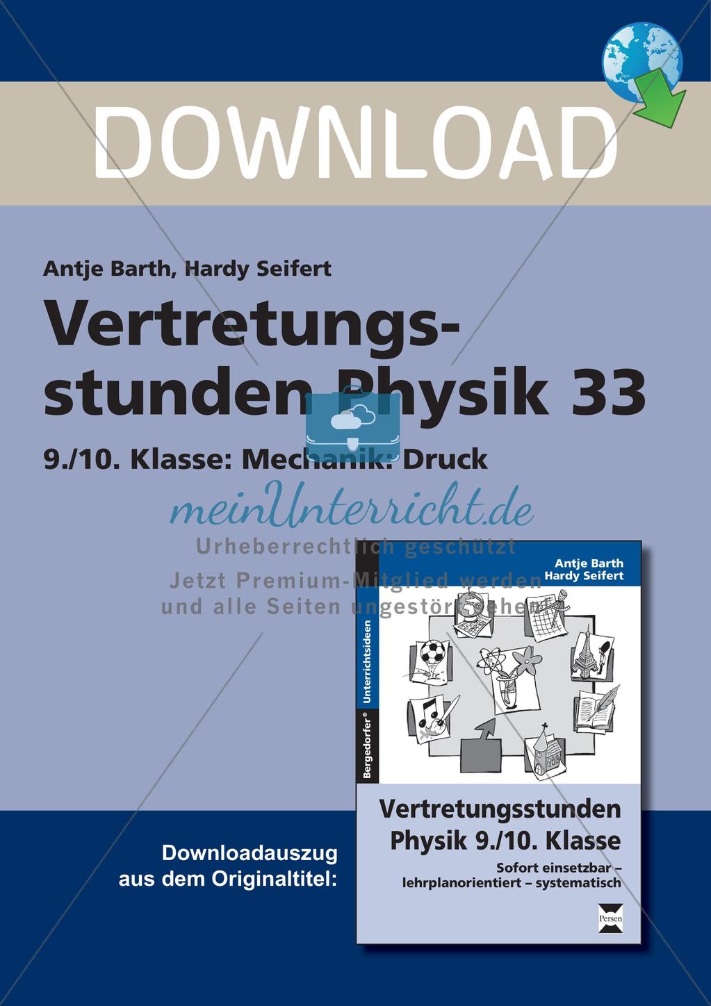 Mechanik: Druck Preview 1
