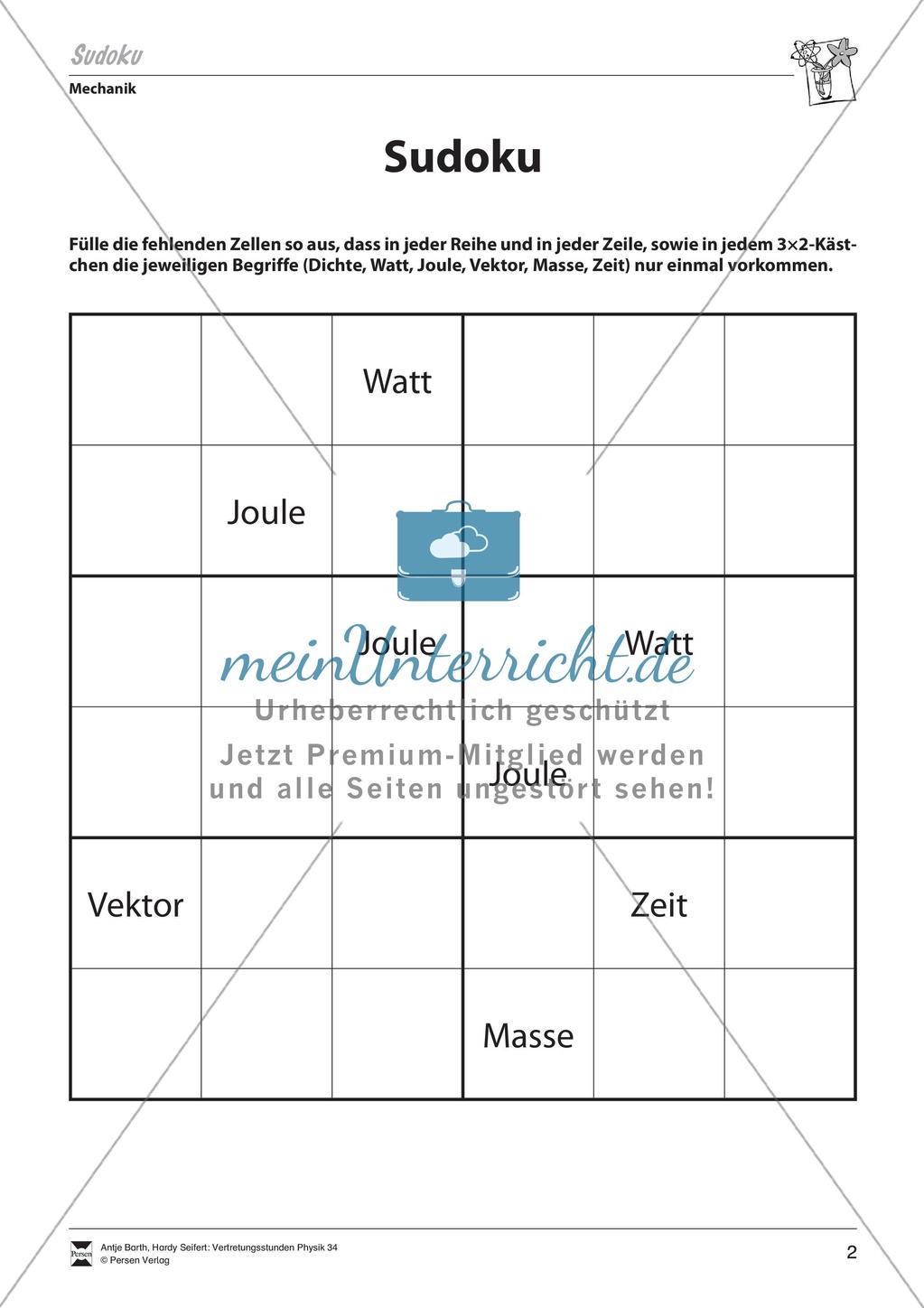 Mechanik: Rätsel und Sudoku Preview 3