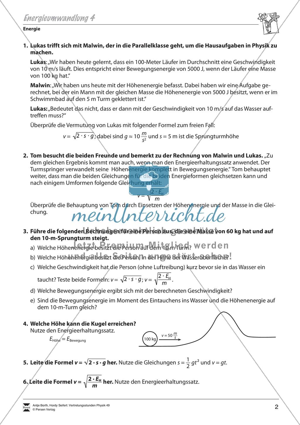 Energieerhaltung Preview 3