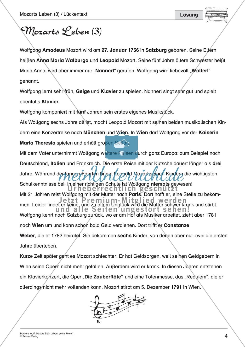 Mozart: Leben und Reisen Preview 6