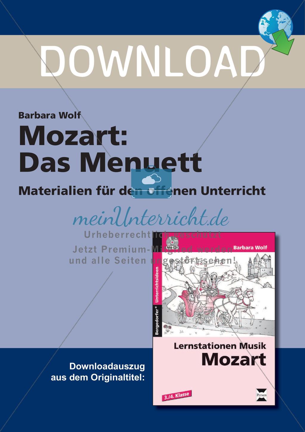 Mozart: Das Menuett Preview 1