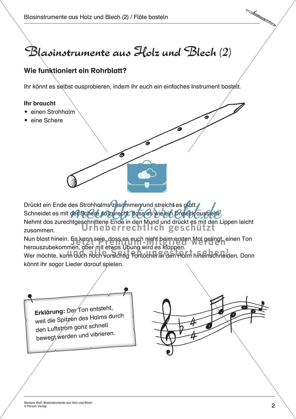 Blasinstrumente aus Holz und Blech Preview 4