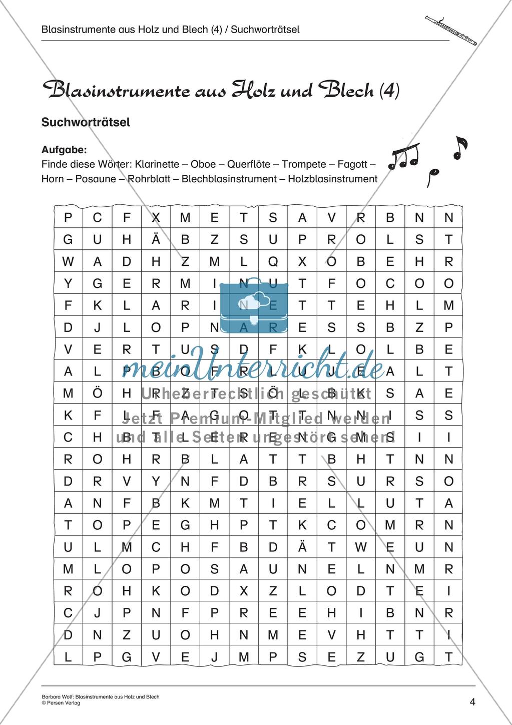 Blasinstrumente aus Holz und Blech Preview 6