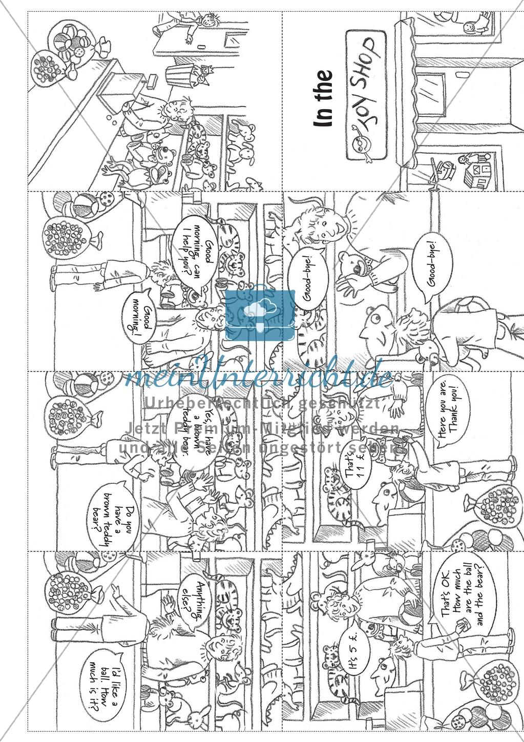 Wortschatzarbeit: In a Shop Preview 10