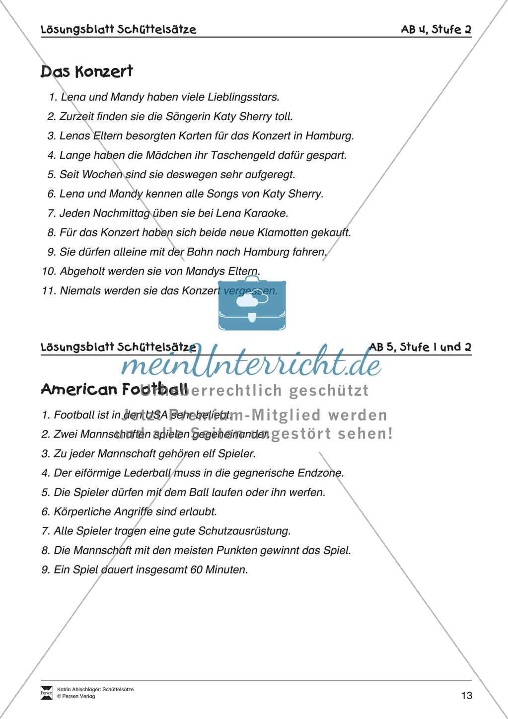 Schüttelsätze: Schreiben von einfachen Sätzen Preview 15