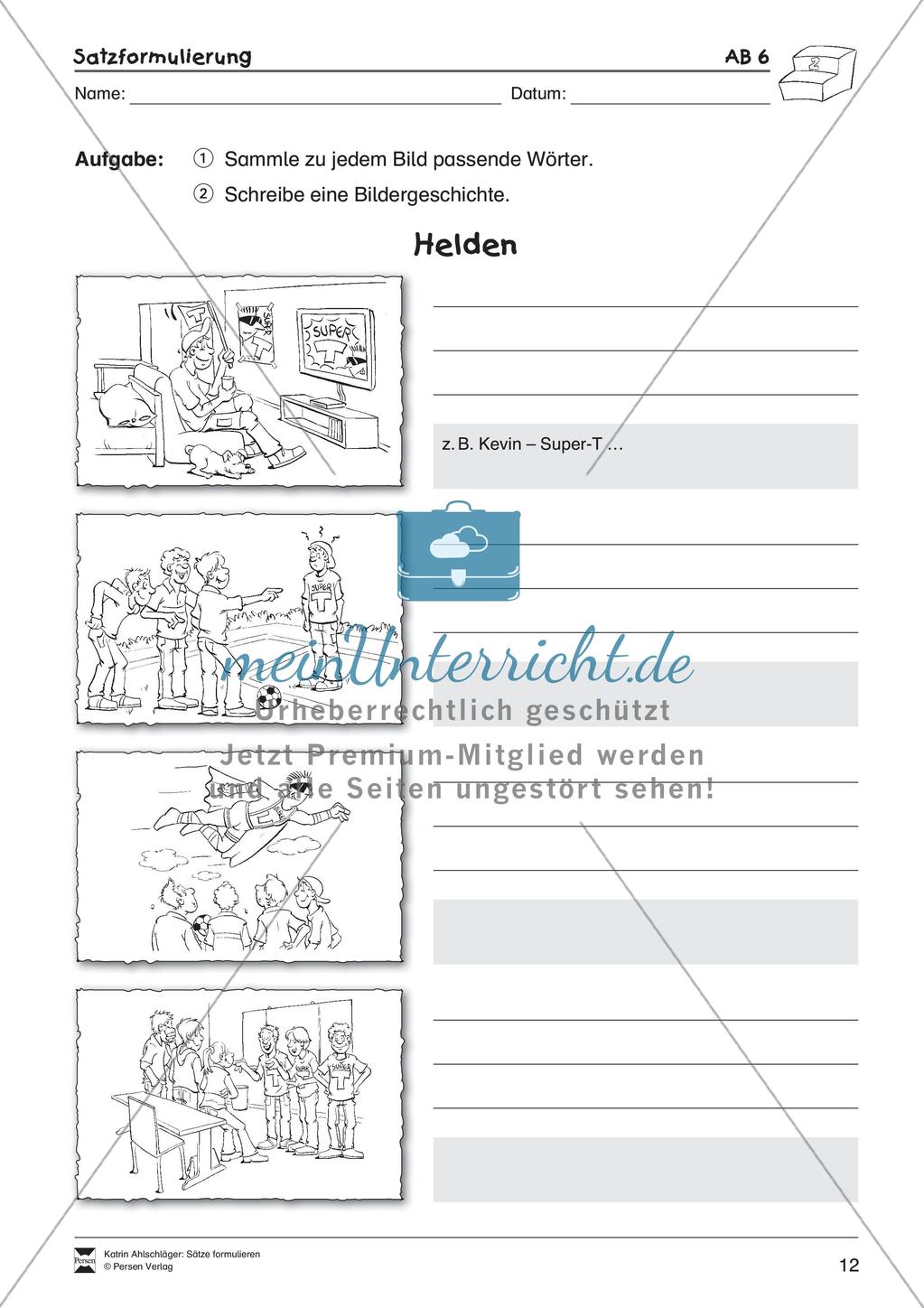 Formulieren von Sätzen Preview 14