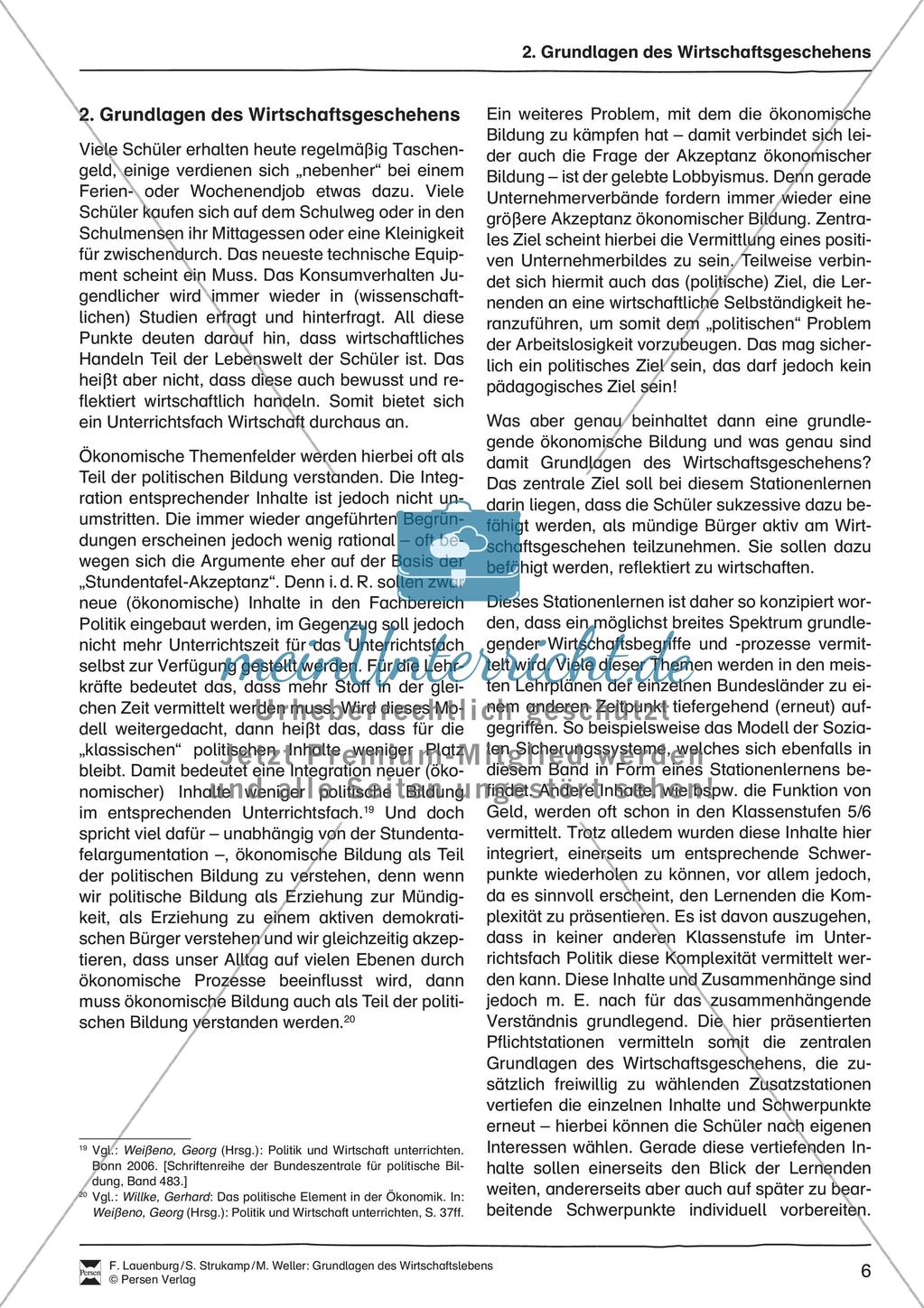 Grundlagen des Wirtschaftsgeschehens Preview 7