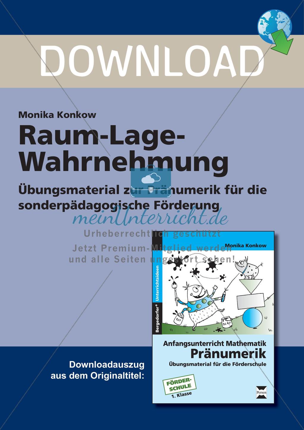 Raum-Lage-Wahrnehmung Preview 1