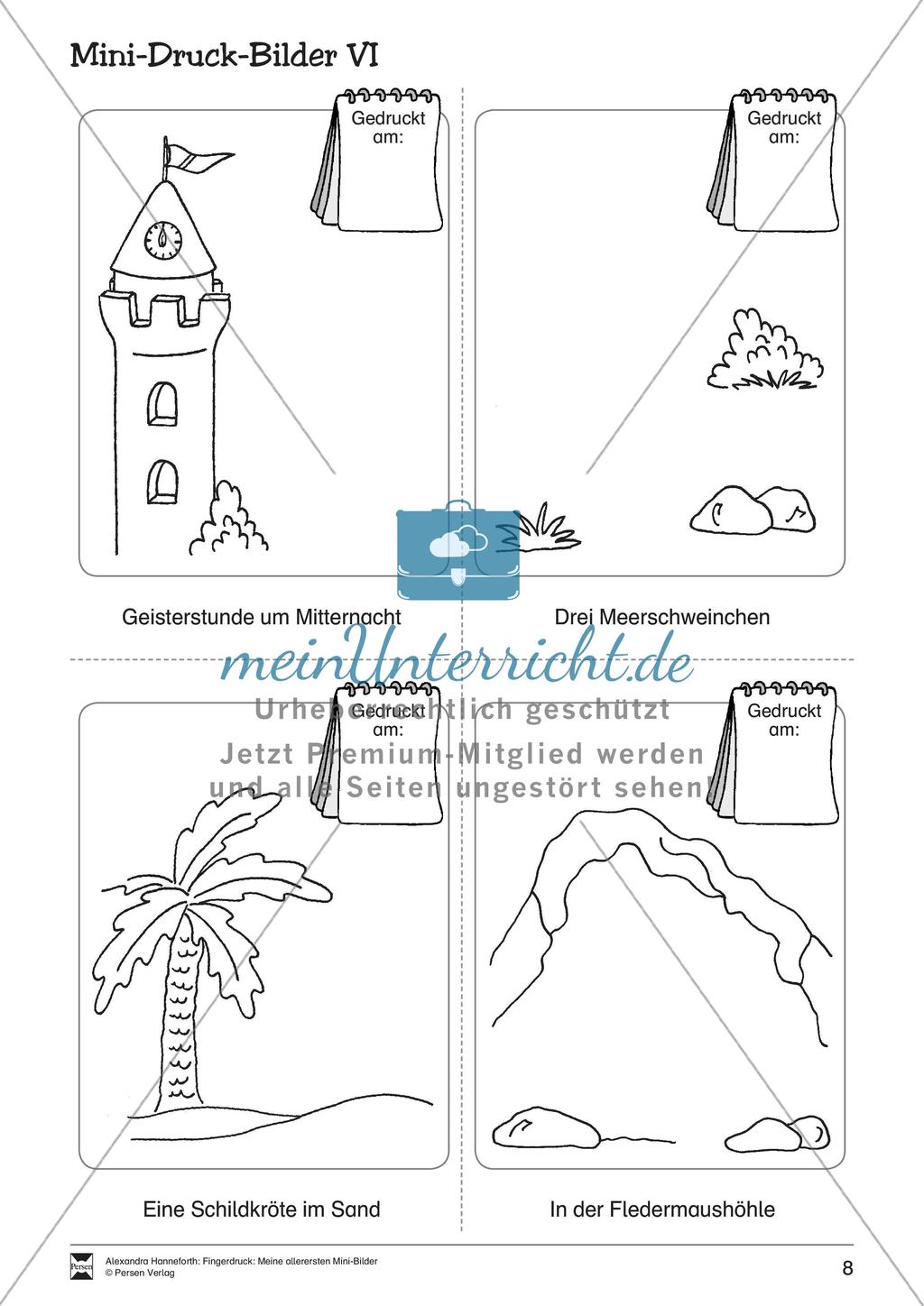 Fingerdruck: Anfertigen von Mini-Bildern Preview 10