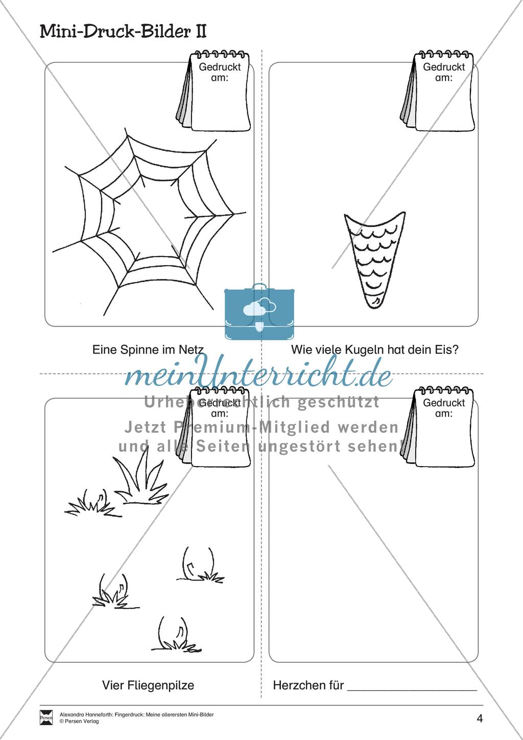 Fingerdruck: Anfertigen von Mini-Bildern Preview 6