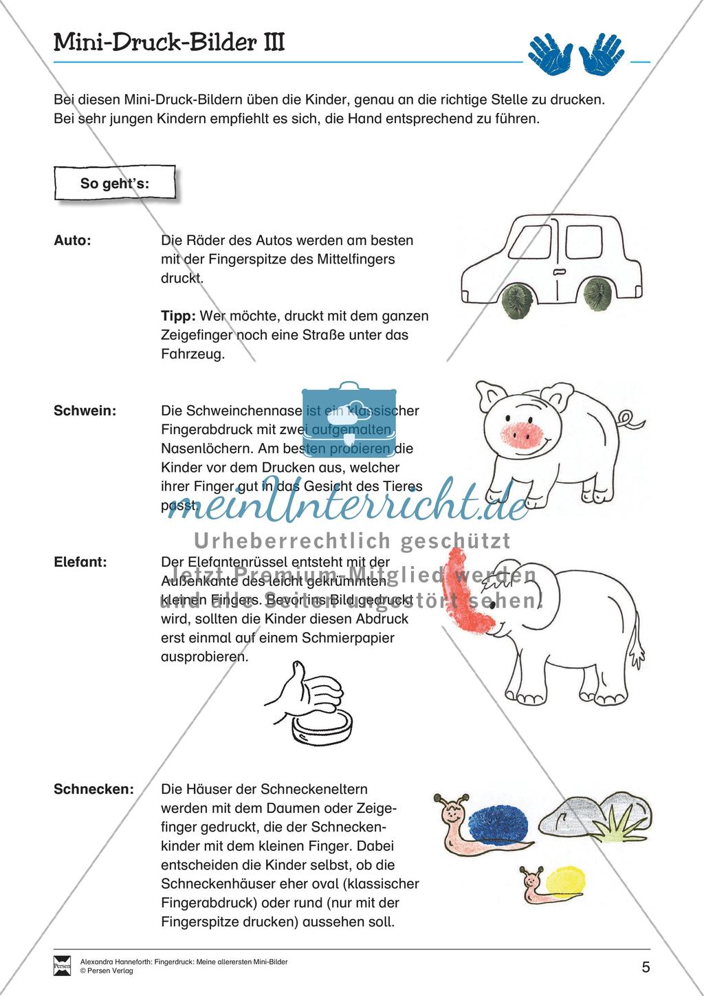 Fingerdruck: Anfertigen von Mini-Bildern Preview 7