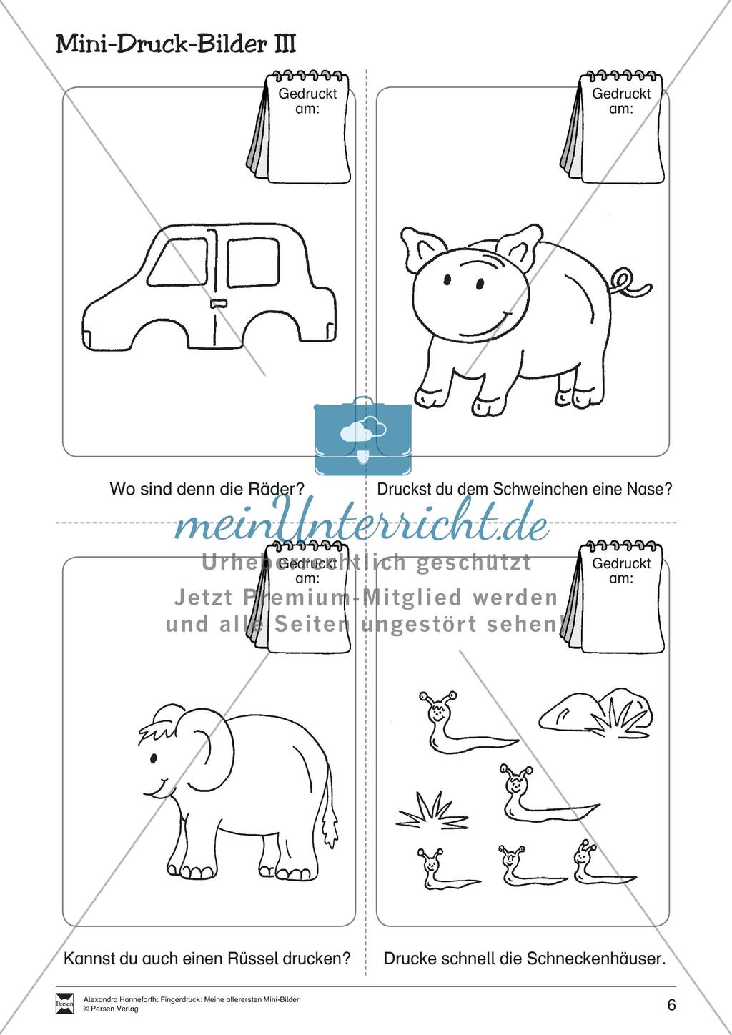 Fingerdruck: Anfertigen von Mini-Bildern Preview 8