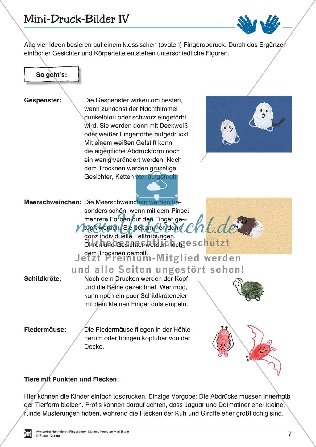 Fingerdruck: Anfertigen von Mini-Bildern Preview 9