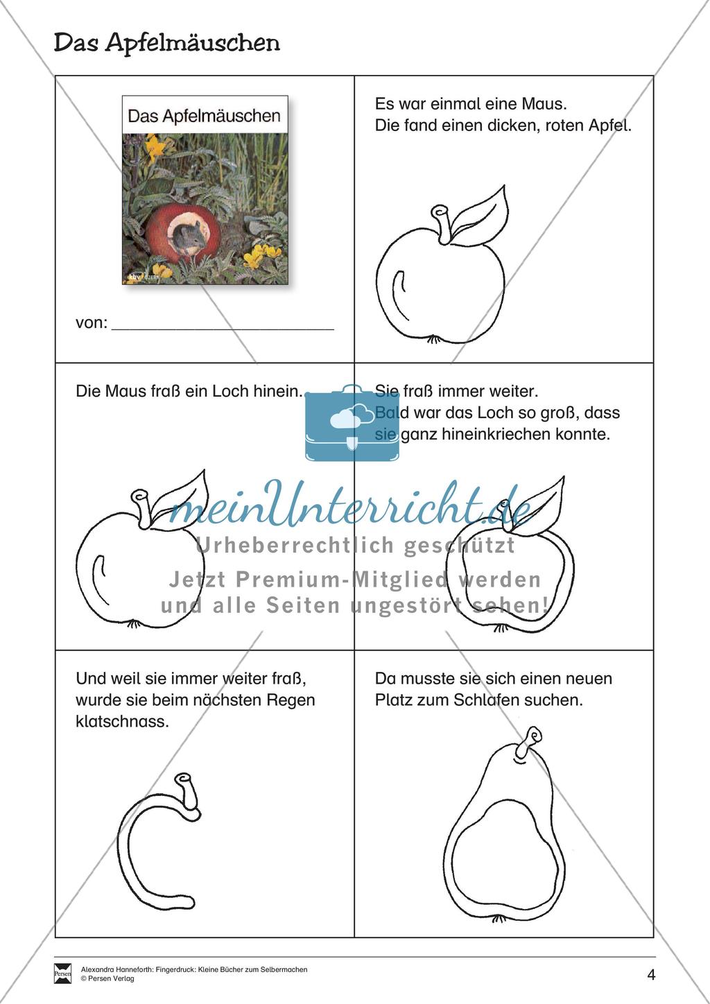 Fingerdruck: Erstellen kleiner Bücher Preview 6