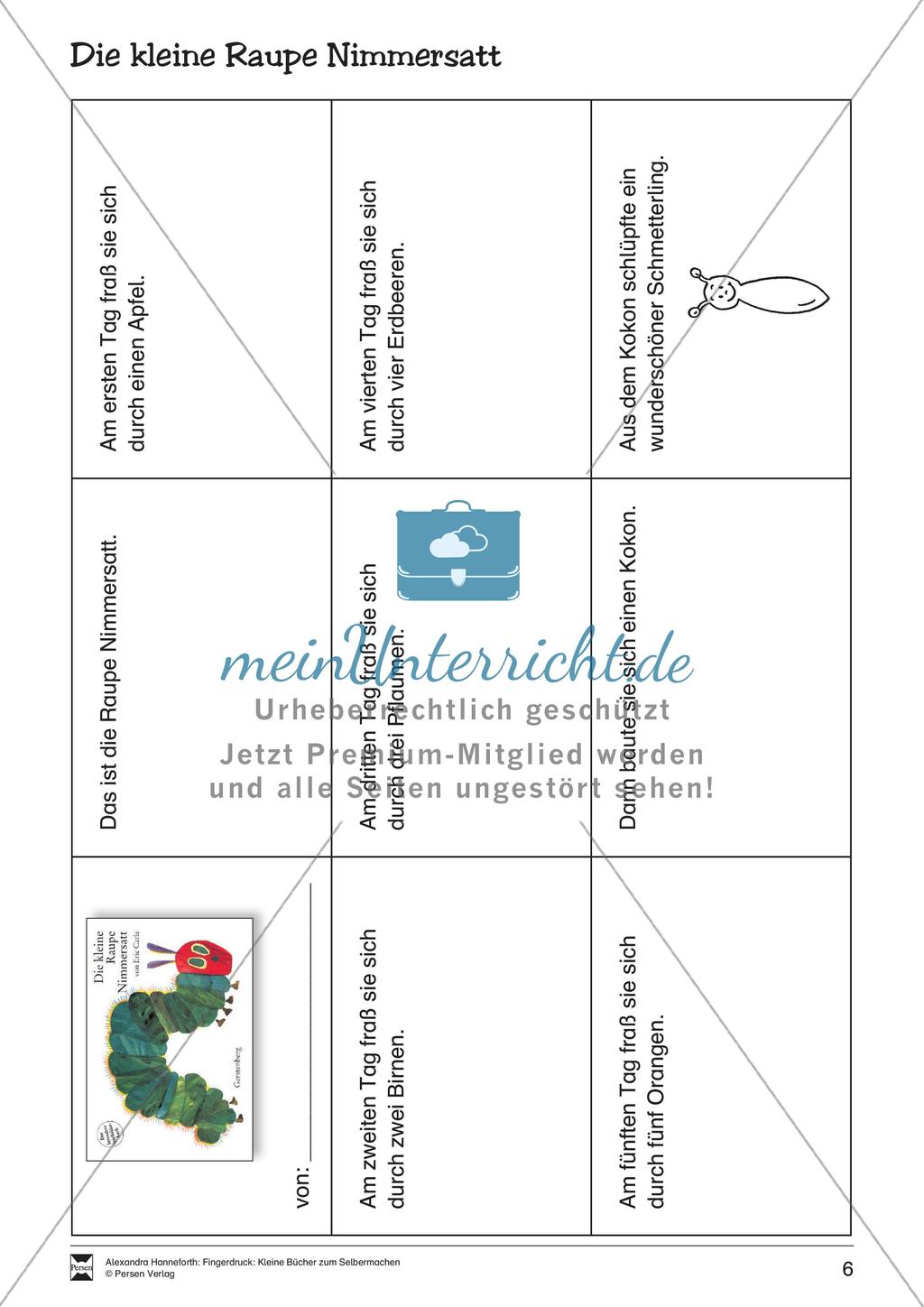 Fingerdruck: Erstellen kleiner Bücher Preview 8
