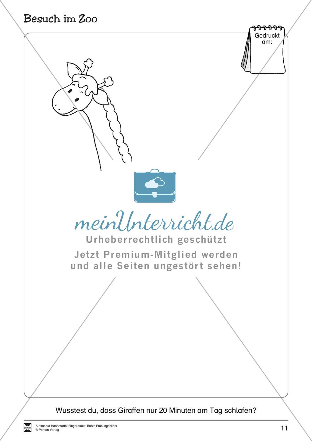 Fingerdruck: Bunte Frühlingsbilder Preview 13