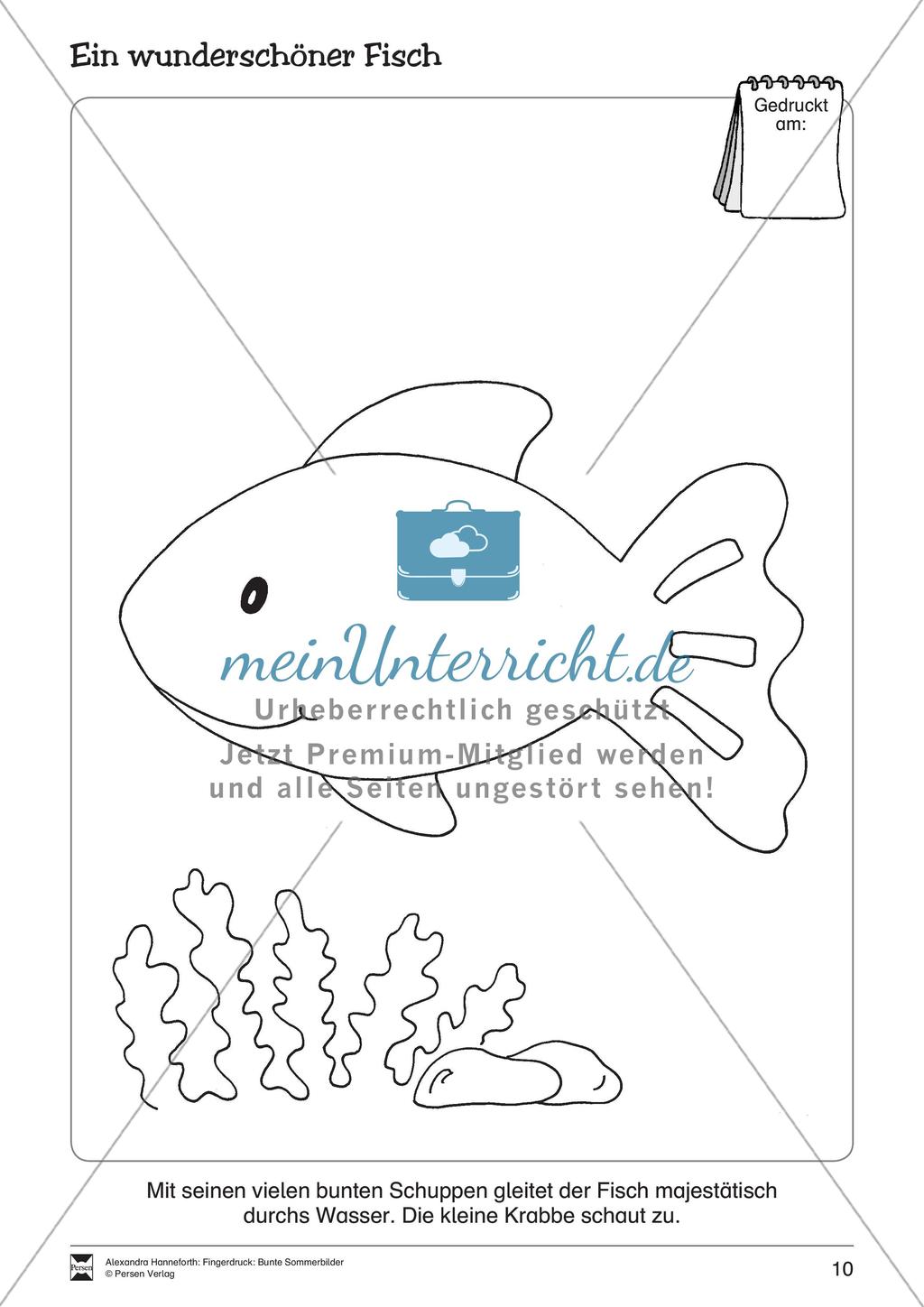 Fingerdruck: Bunte Sommerbilder Preview 12