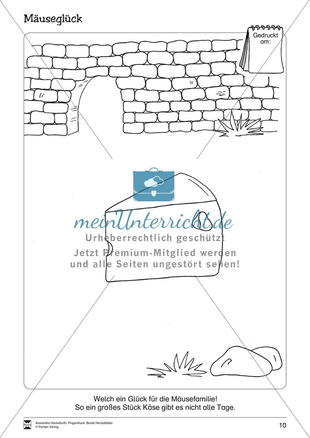 Fingerdruck: Bunte Herbstbilder Preview 12