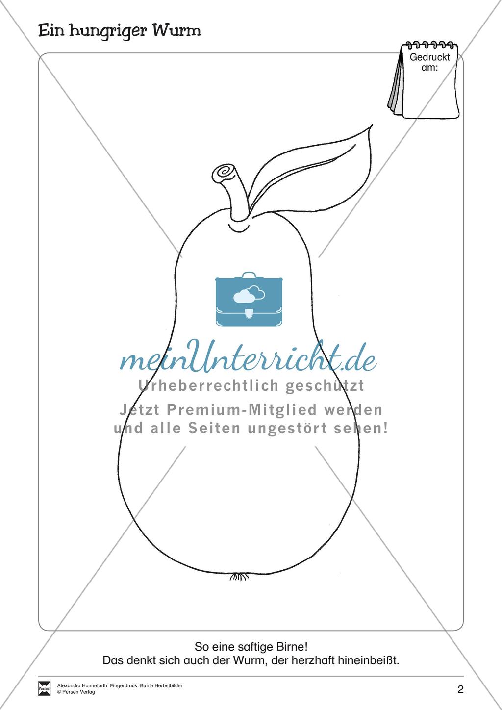 Fingerdruck: Bunte Herbstbilder Preview 4