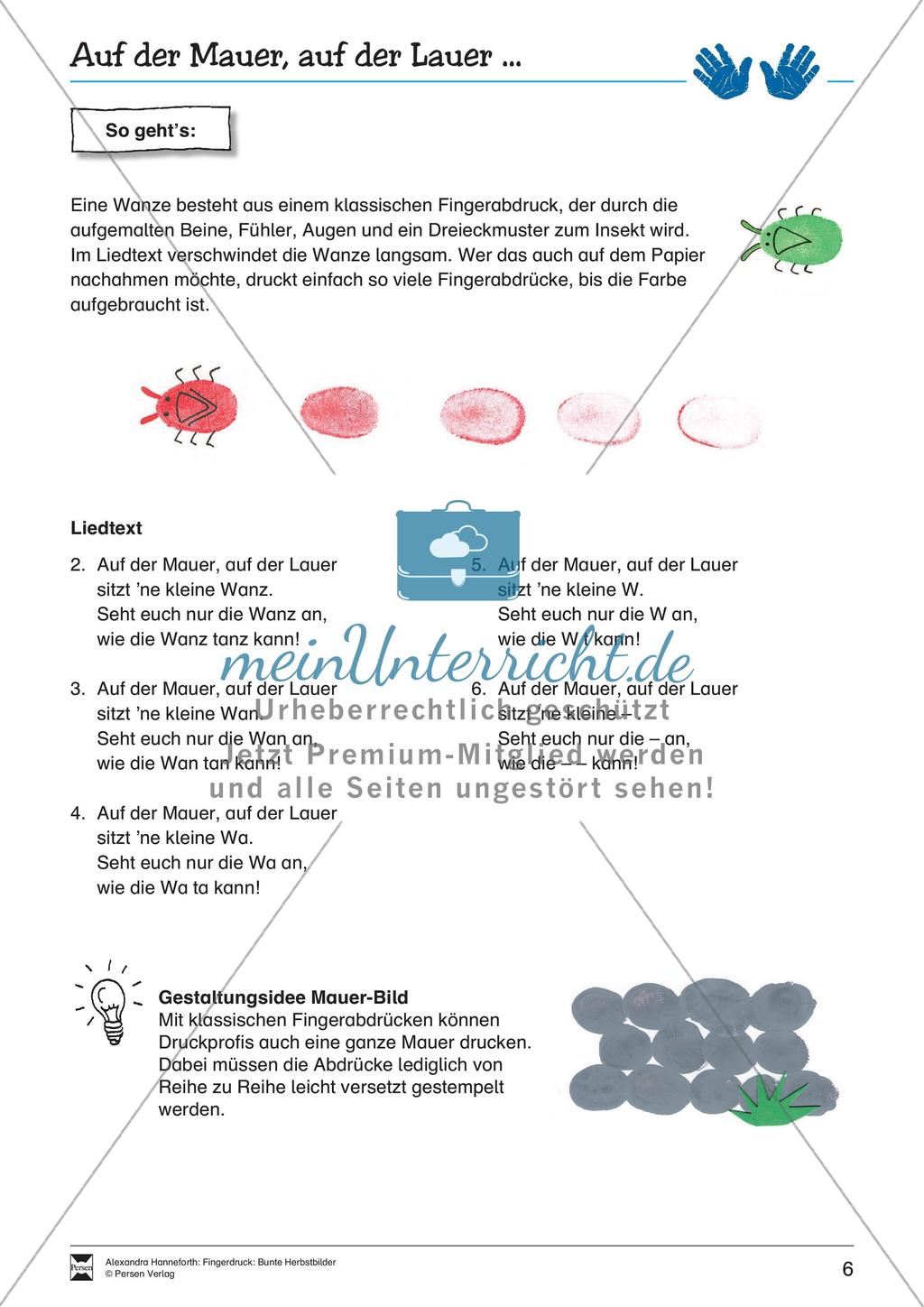 Fingerdruck: Bunte Herbstbilder Preview 8