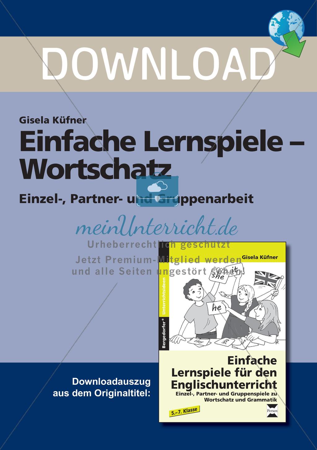 Lernspiele: Wortschatz Preview 1