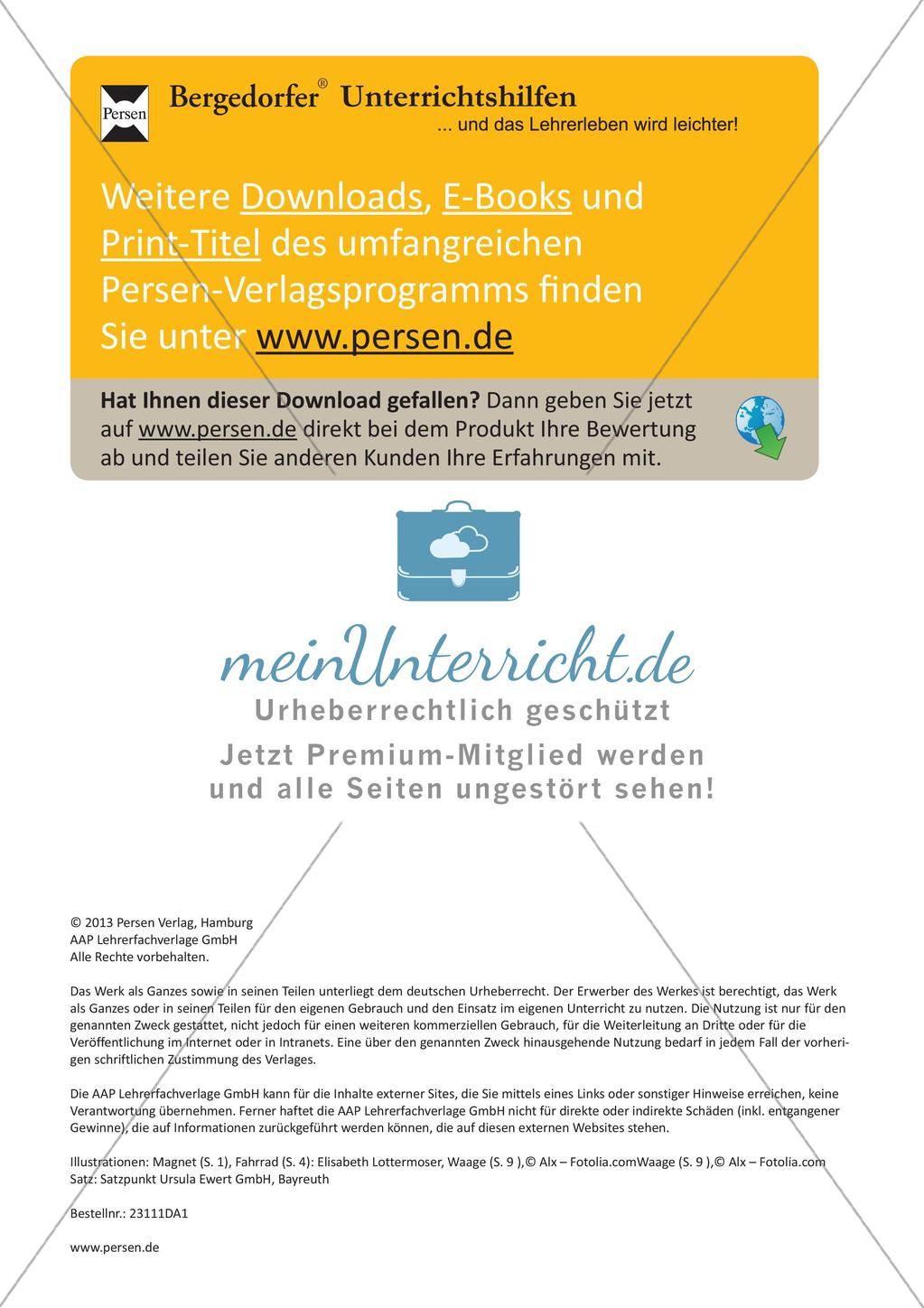 Grundlagen: Einheiten, Größen, Diagramme Preview 11