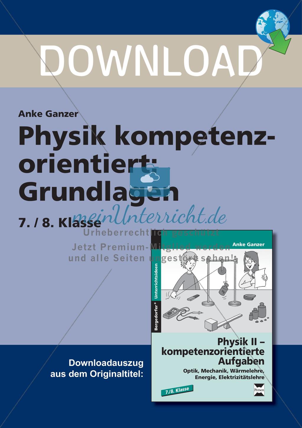 Grundlagen: Einheiten, Größen, Diagramme Preview 1