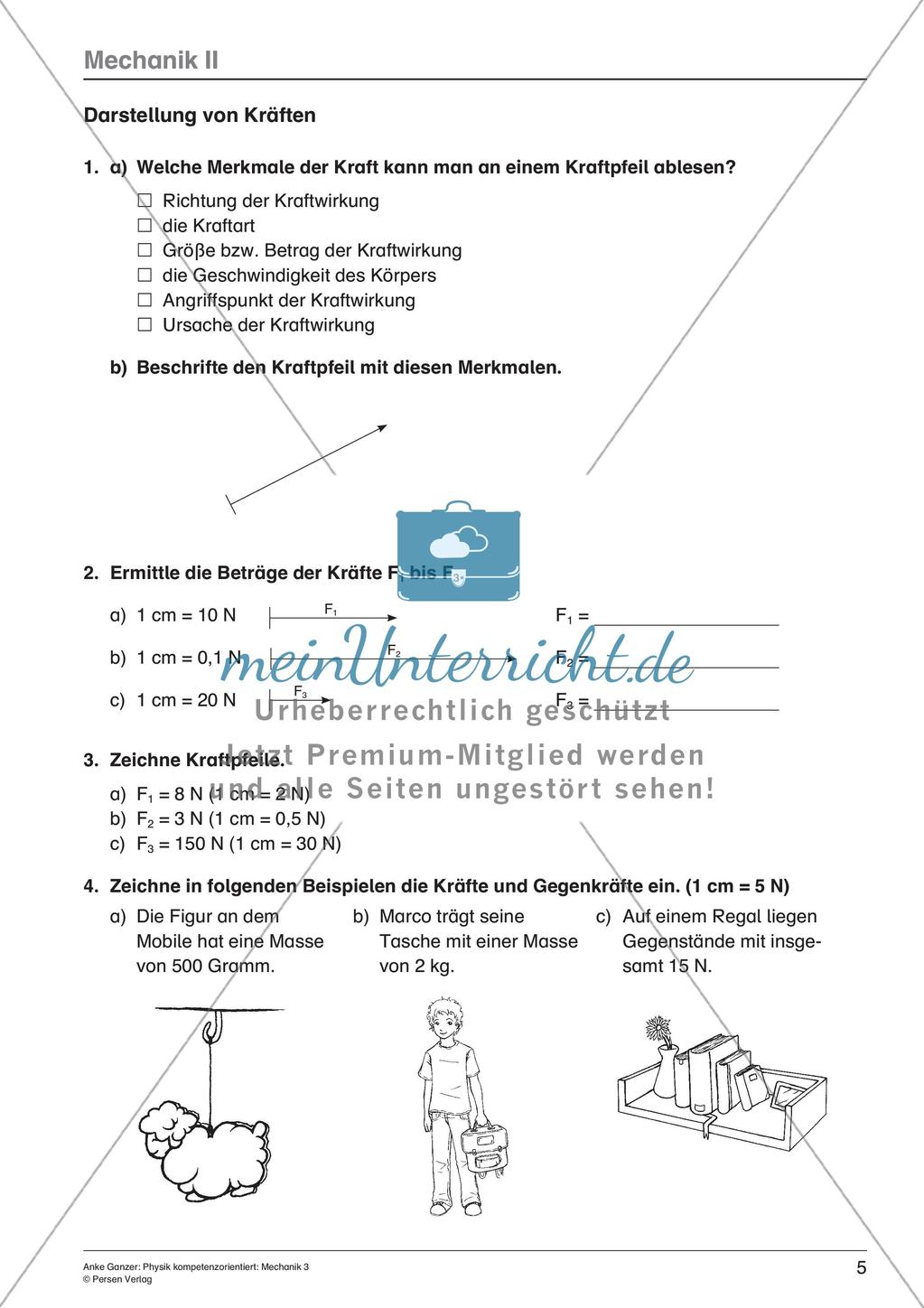 Mechanik: Kräfte Preview 7