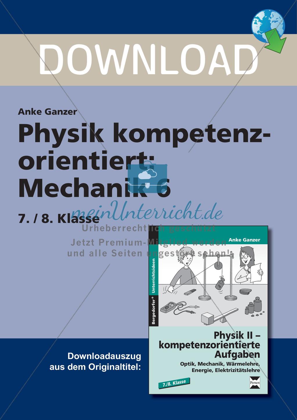 Mechanik der Flüssigkeiten und Gase Preview 1