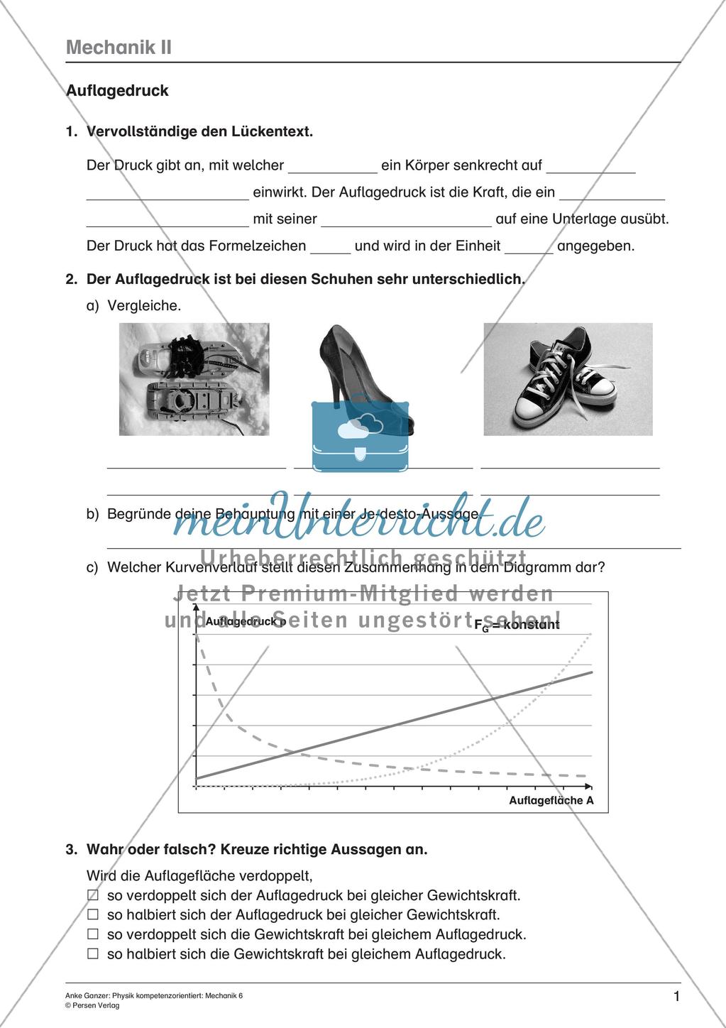 Mechanik der Flüssigkeiten und Gase Preview 3