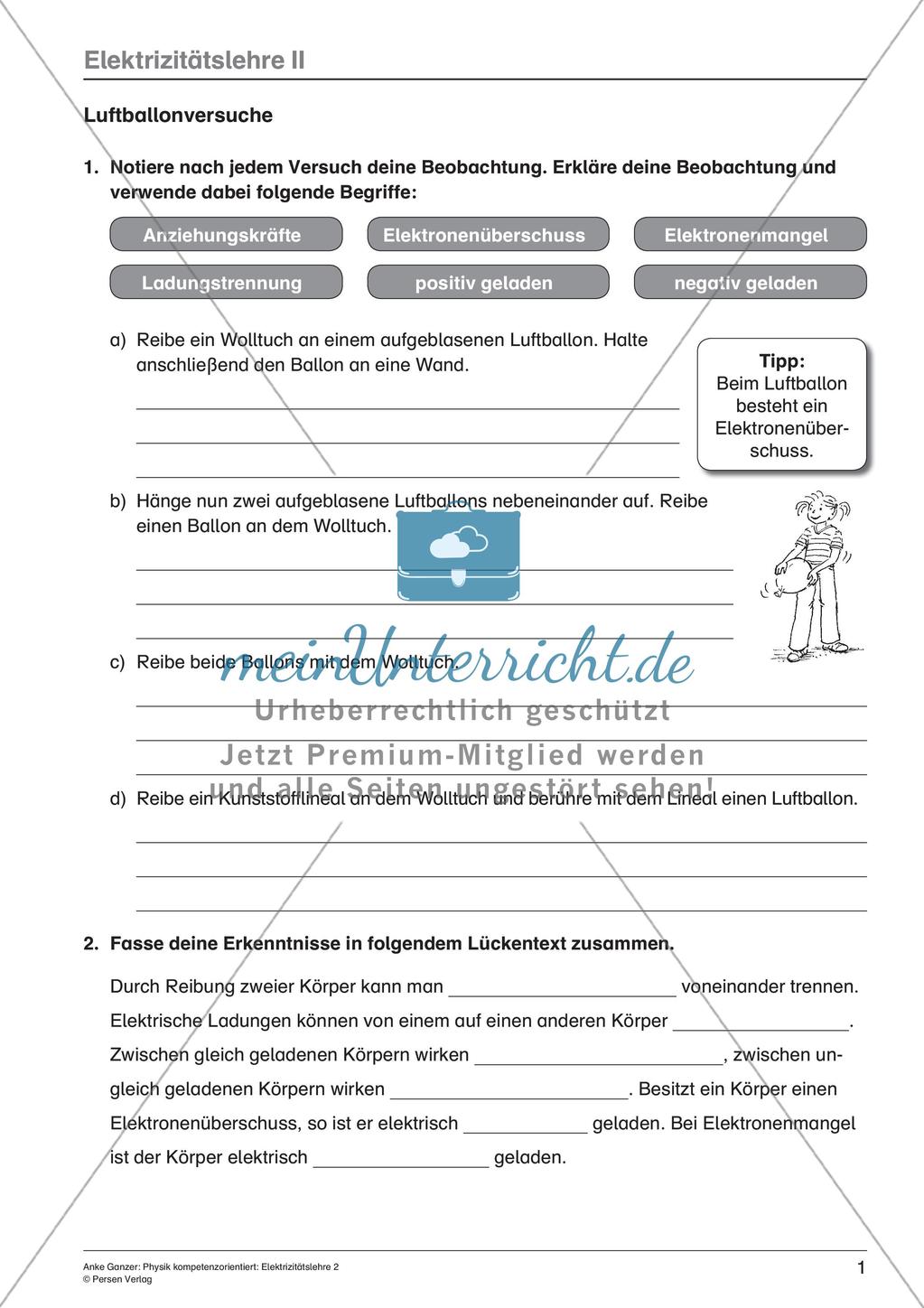Einführung zur Elektrizitätslehre Preview 3