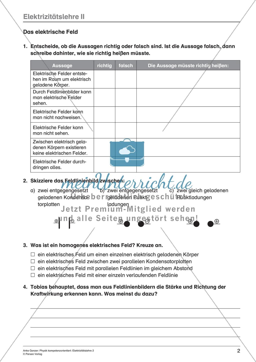 Einführung zur Elektrizitätslehre Preview 4