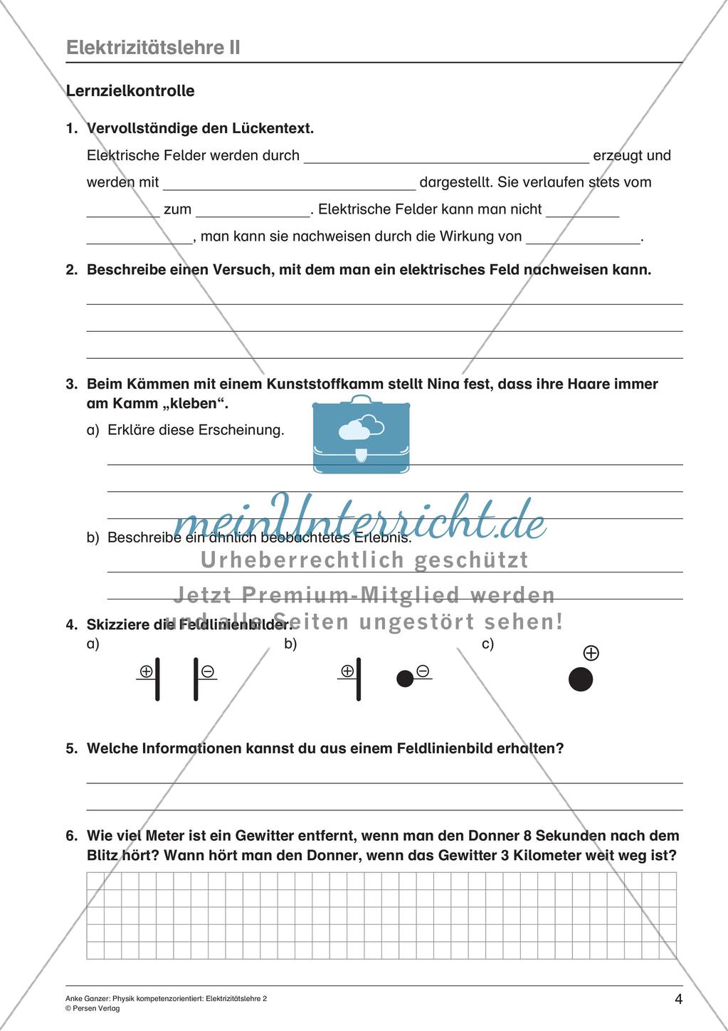 Einführung zur Elektrizitätslehre Preview 6