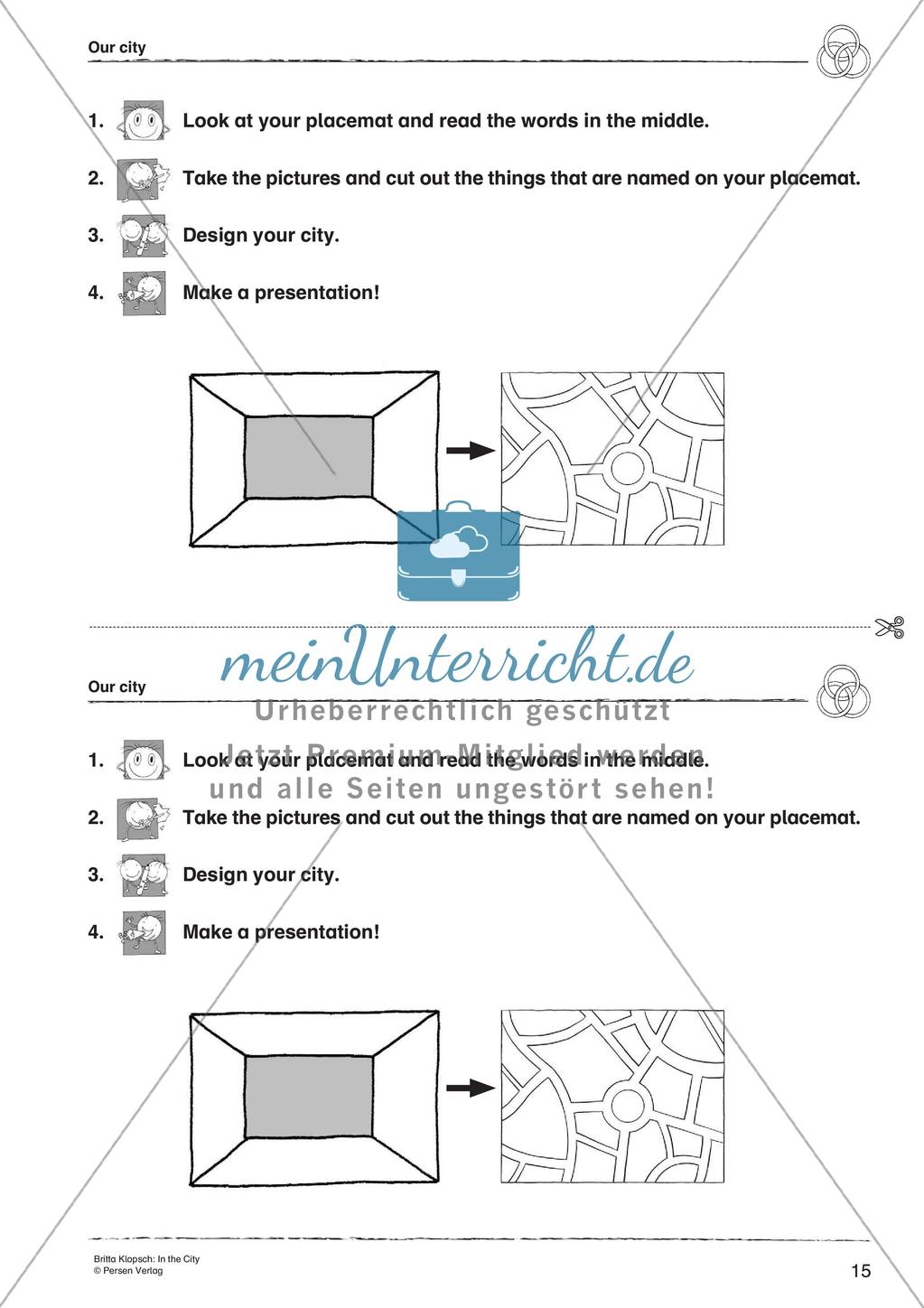 Wortschatzarbeit: In the City Preview 17