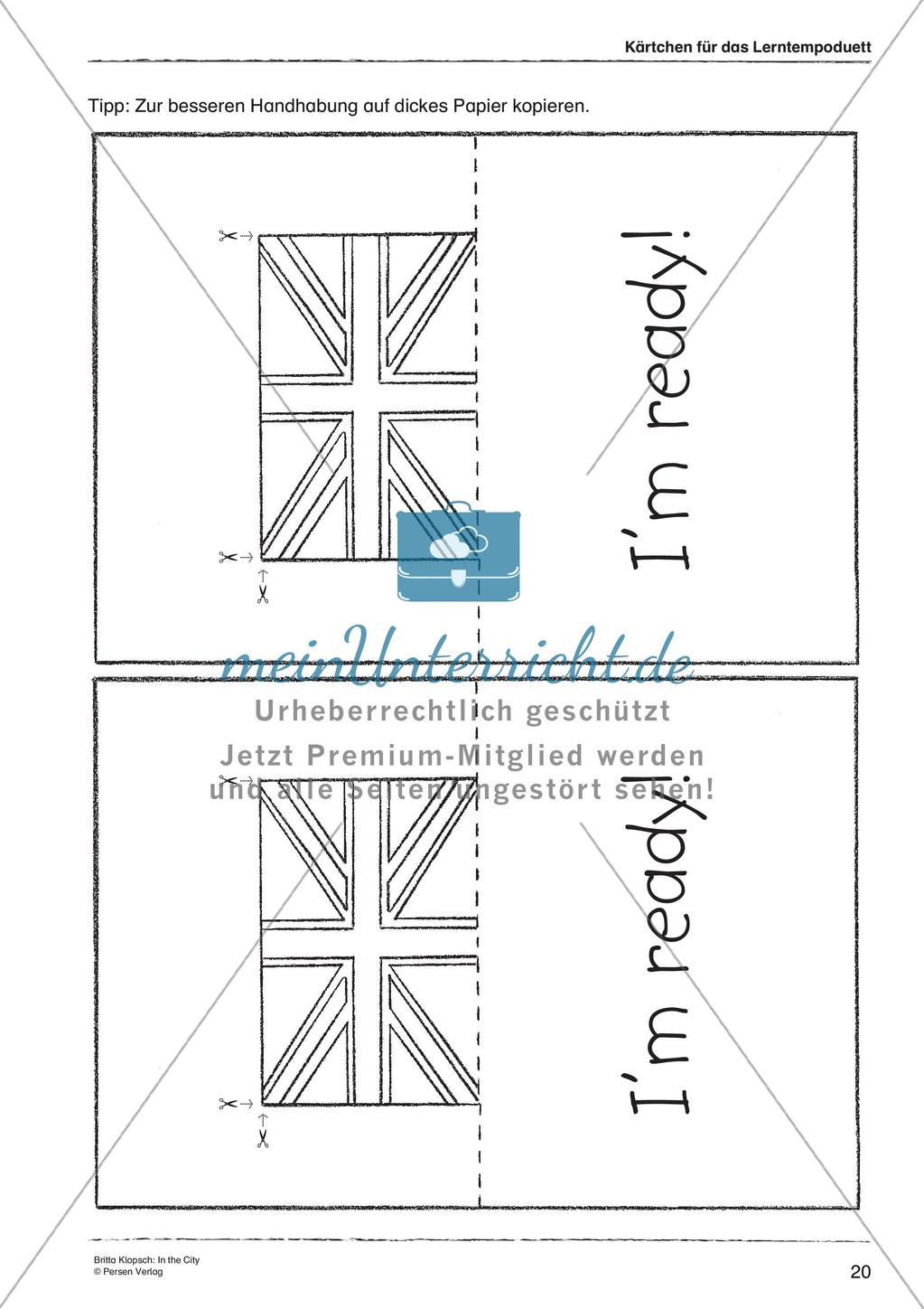 Wortschatzarbeit: In the City Preview 22