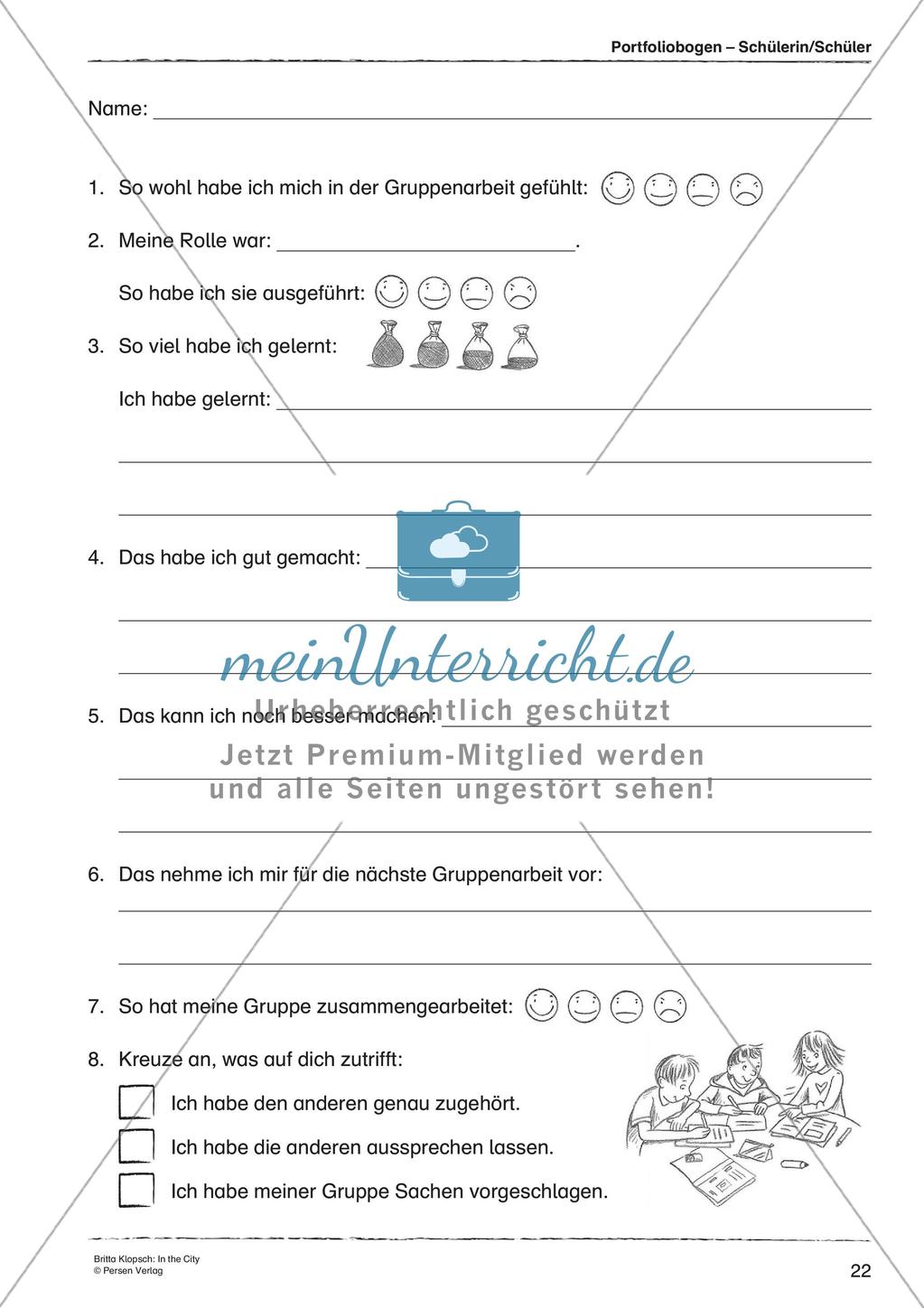 Wortschatzarbeit: In the City Preview 24