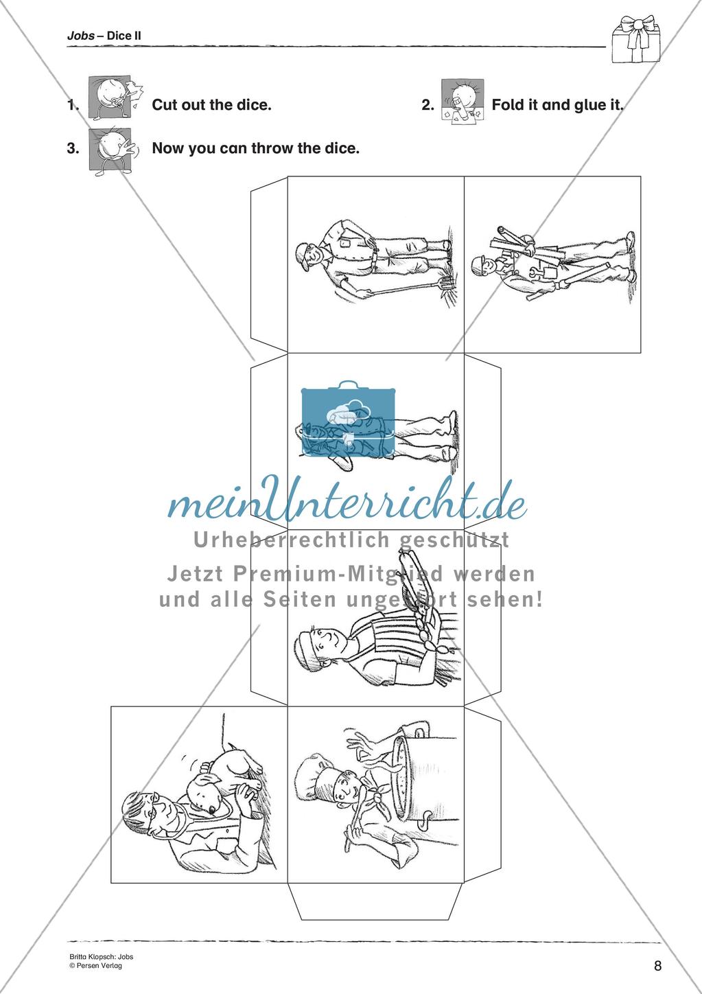 Wortschatzarbeit: Jobs Preview 10
