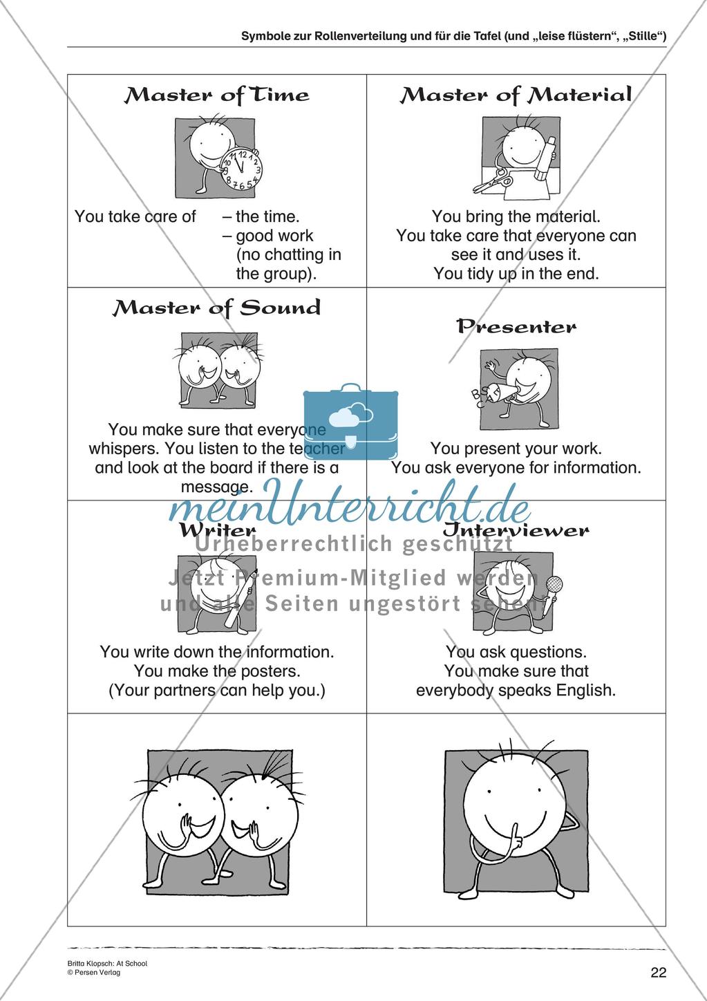 Wortschatzarbeit: At School Preview 24